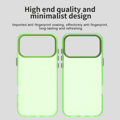 For iPhone 18 Pro Candy PC Hybrid TPU Shockproof Phone Case - Green - EDA007087827F