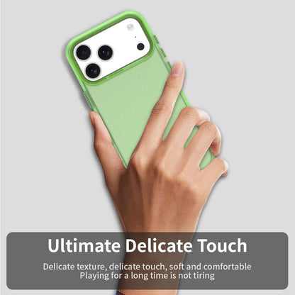 For iPhone 18 Pro Candy PC Hybrid TPU Shockproof Phone Case - Green - EDA007087827F