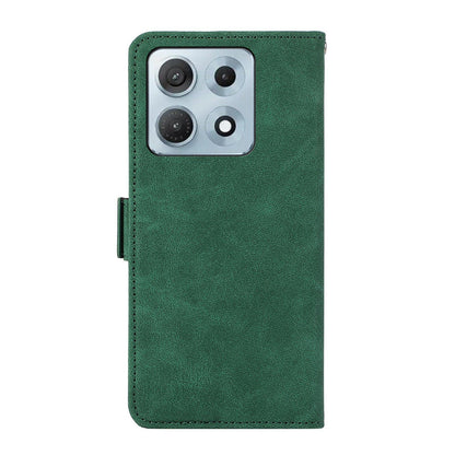 For Motorola Edge 70 Max 5G ABEEL Frosted Magnetic RFID Leather Phone Case(Green)
