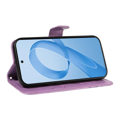 For Redmi K90 Pro Max/Poco F8 Ultra Swallowtail Butterfly Embossed Leather Phone Case(Purple)