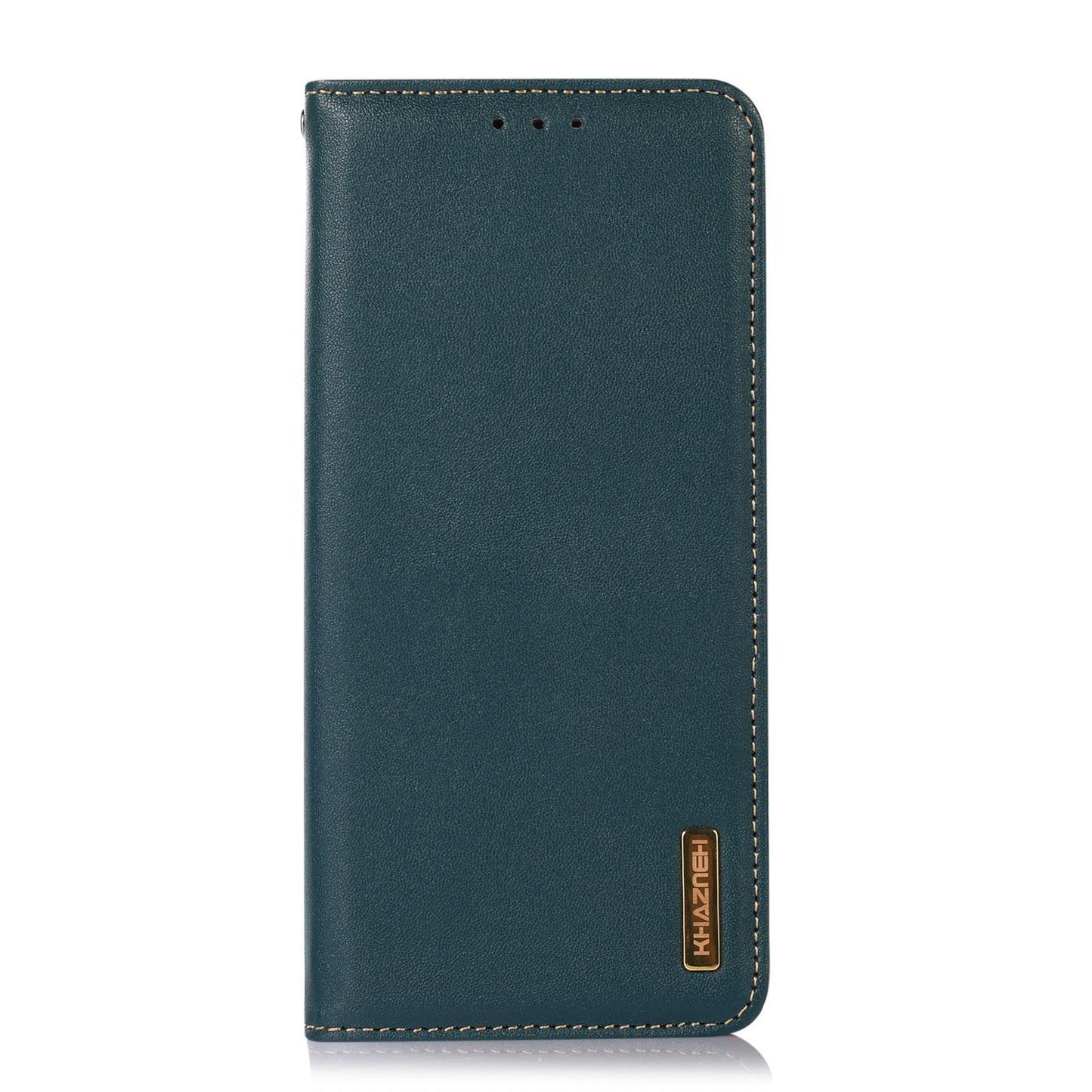 For Redmi K90 Pro Max/Poco F8 Ultra KHAZNEH Nappa Top Layer Cowhide Leather Phone Case(Green)