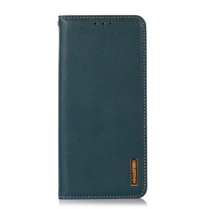 For Redmi K90 Pro Max/Poco F8 Ultra KHAZNEH Nappa Top Layer Cowhide Leather Phone Case(Green)