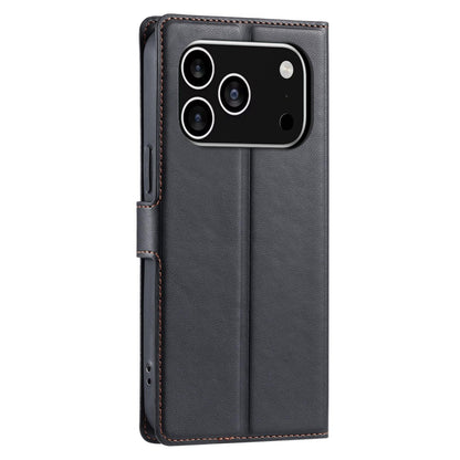 For iPhone 17 Pro Voltage Ultra-thin Dot Leather Phone Case - Black - EDA007107529D