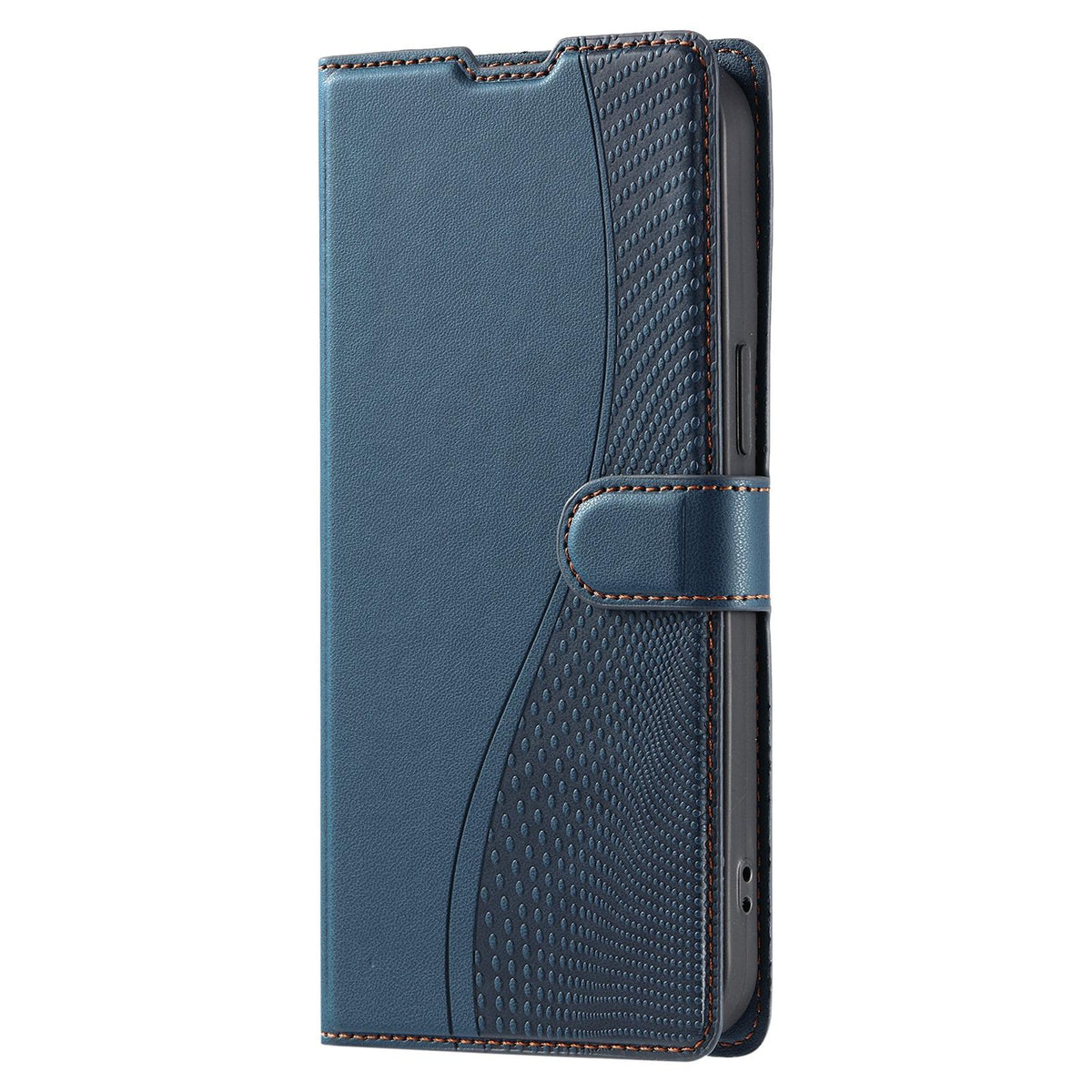 For iPhone 17 Pro Voltage Ultra-thin Dot Leather Phone Case - Blue - EDA007107529E