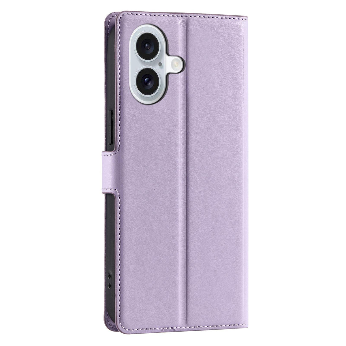 For iPhone 17 Voltage Ultra-thin Dot Leather Phone Case - Purple - EDA007107530A