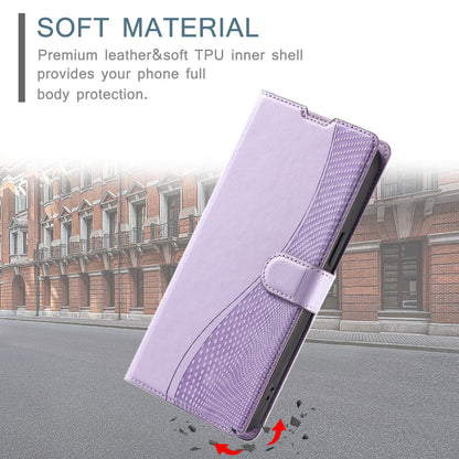 For iPhone 17 Voltage Ultra-thin Dot Leather Phone Case - Purple - EDA007107530A