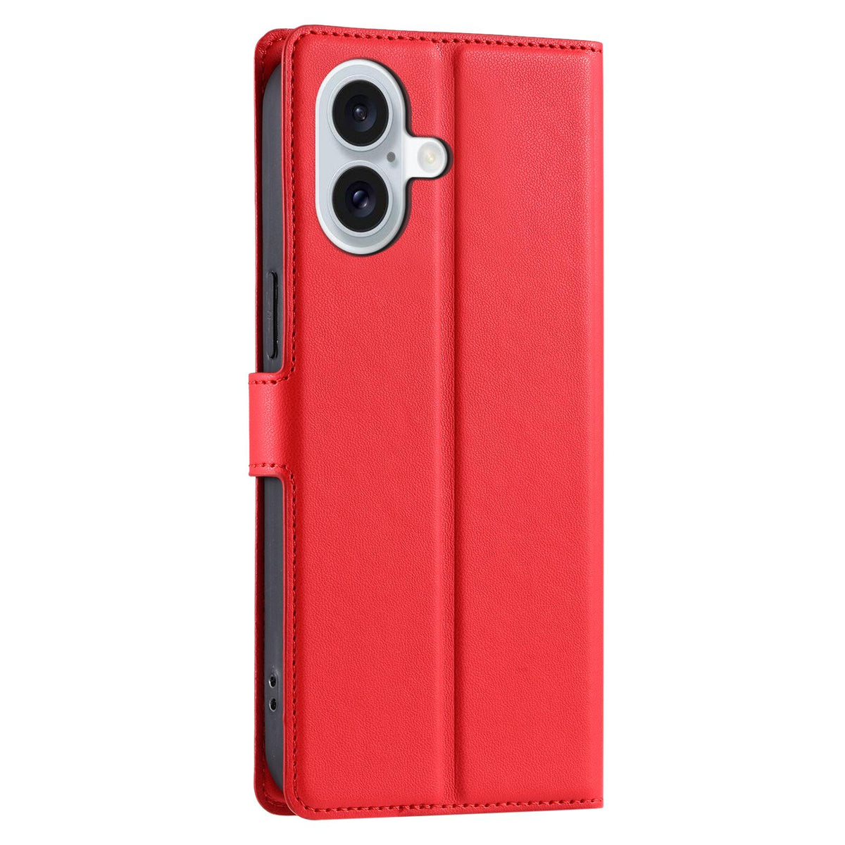 For iPhone 17 Voltage Ultra-thin Dot Leather Phone Case - Red - EDA007107530C