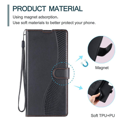 For iPhone 17 Voltage Ultra-thin Dot Leather Phone Case - Black - EDA007107530D