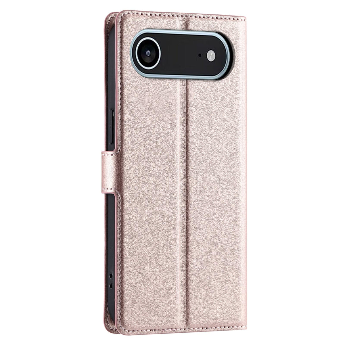 For iPhone Air Voltage Ultra-thin Dot Leather Phone Case - Rose Gold - EDA007107531B