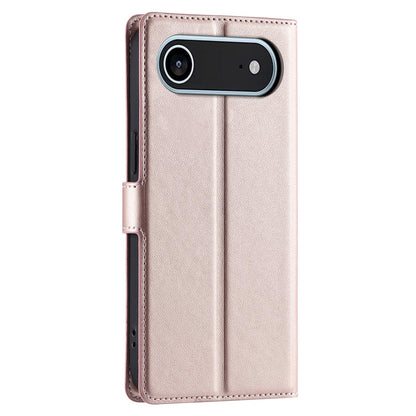 For iPhone Air Voltage Ultra-thin Dot Leather Phone Case - Rose Gold - EDA007107531B
