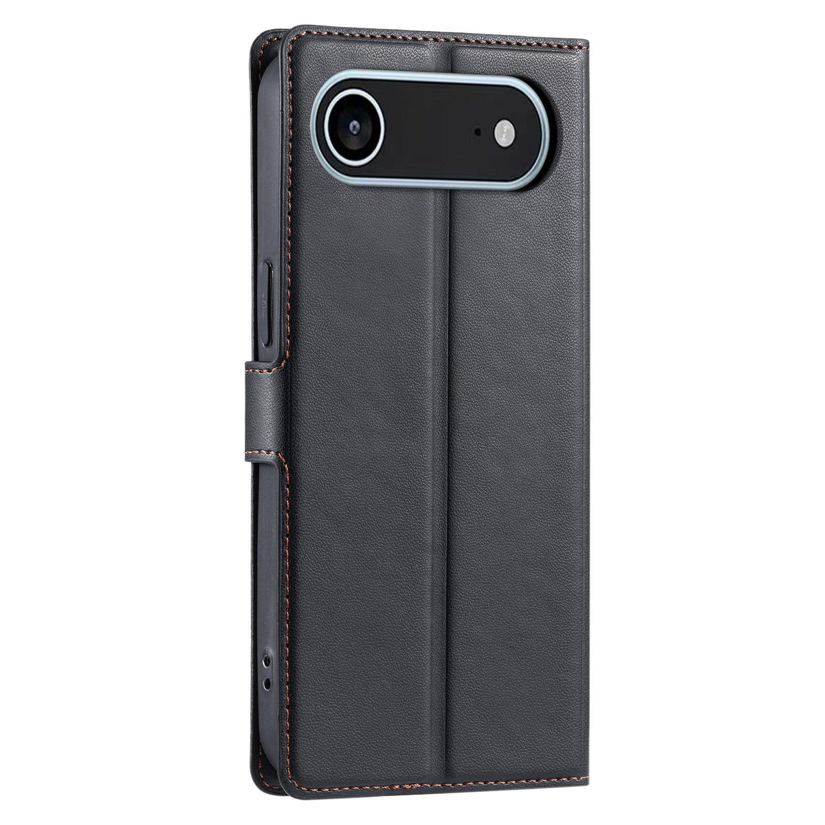 For iPhone Air Voltage Ultra-thin Dot Leather Phone Case - Black - EDA007107531D