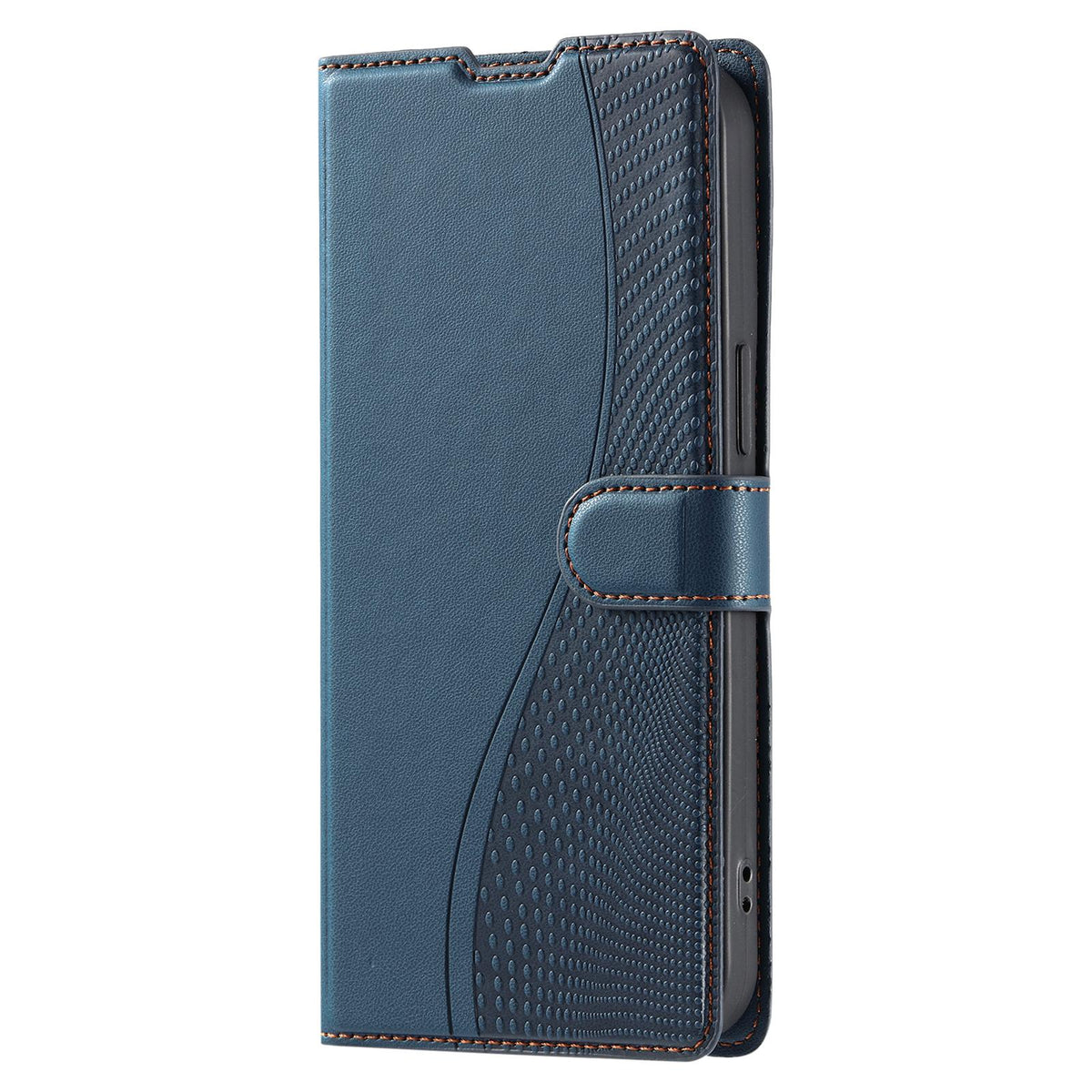 For iPhone Air Voltage Ultra-thin Dot Leather Phone Case - Blue - EDA007107531E