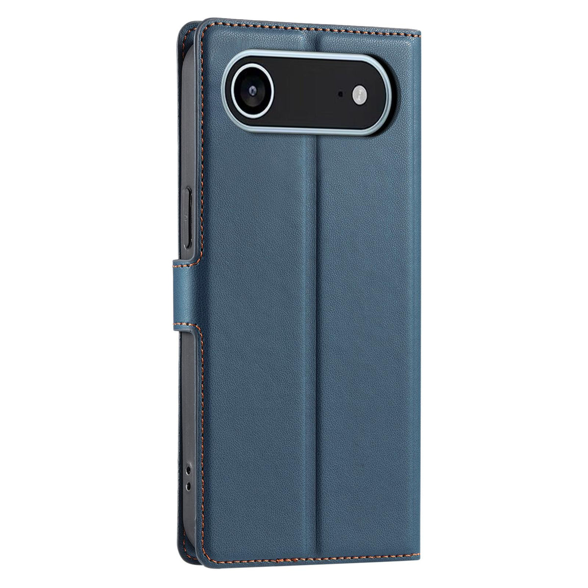 For iPhone Air Voltage Ultra-thin Dot Leather Phone Case - Blue - EDA007107531E