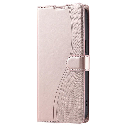 For iPhone 18 Pro Max Voltage Ultra-thin Dot Leather Phone Case - Rose Gold - EDA007107532B