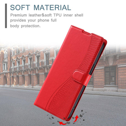 For iPhone 18 Pro Max Voltage Ultra-thin Dot Leather Phone Case - Red - EDA007107532C