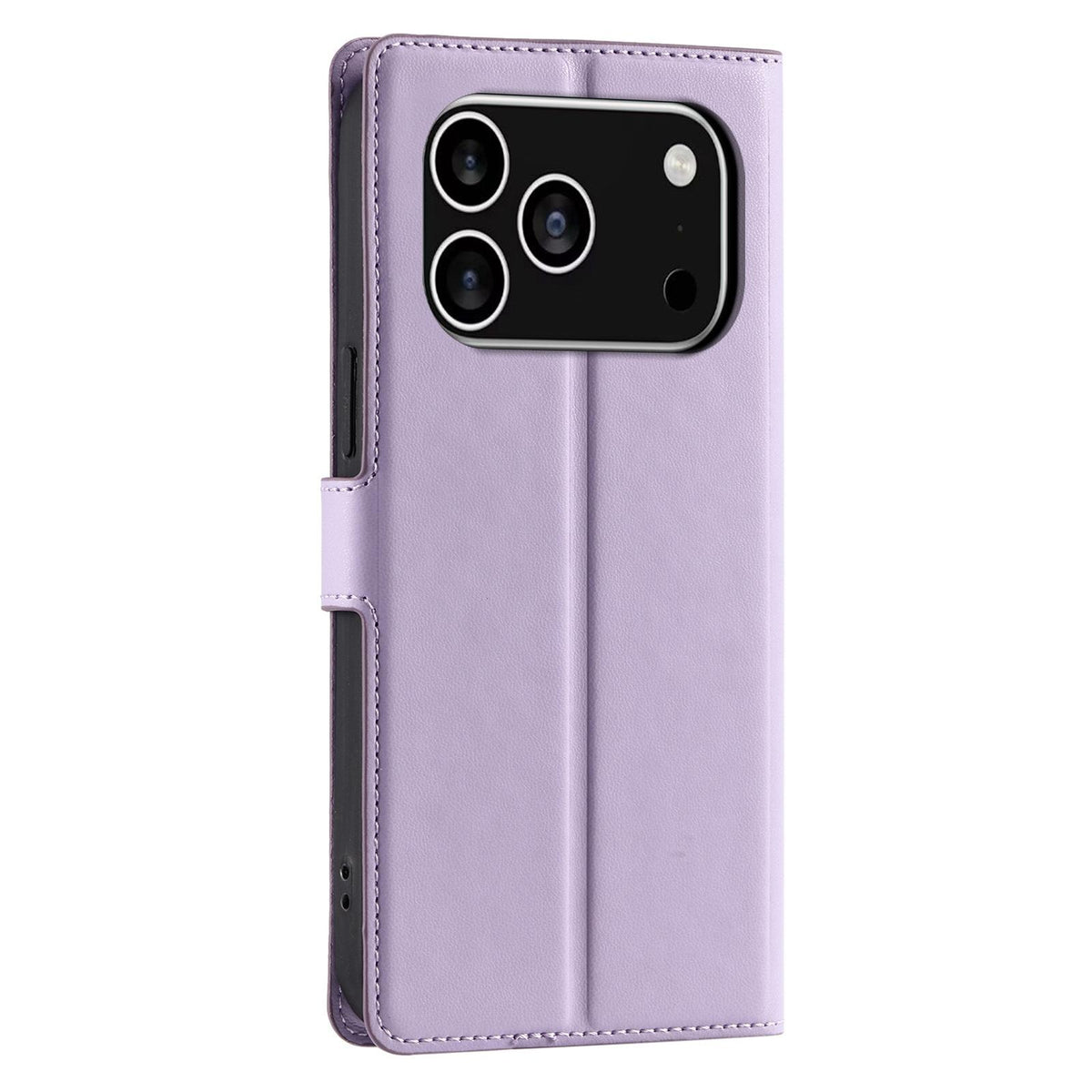 For iPhone 18 Pro Voltage Ultra-thin Dot Leather Phone Case - Purple - EDA007107533A