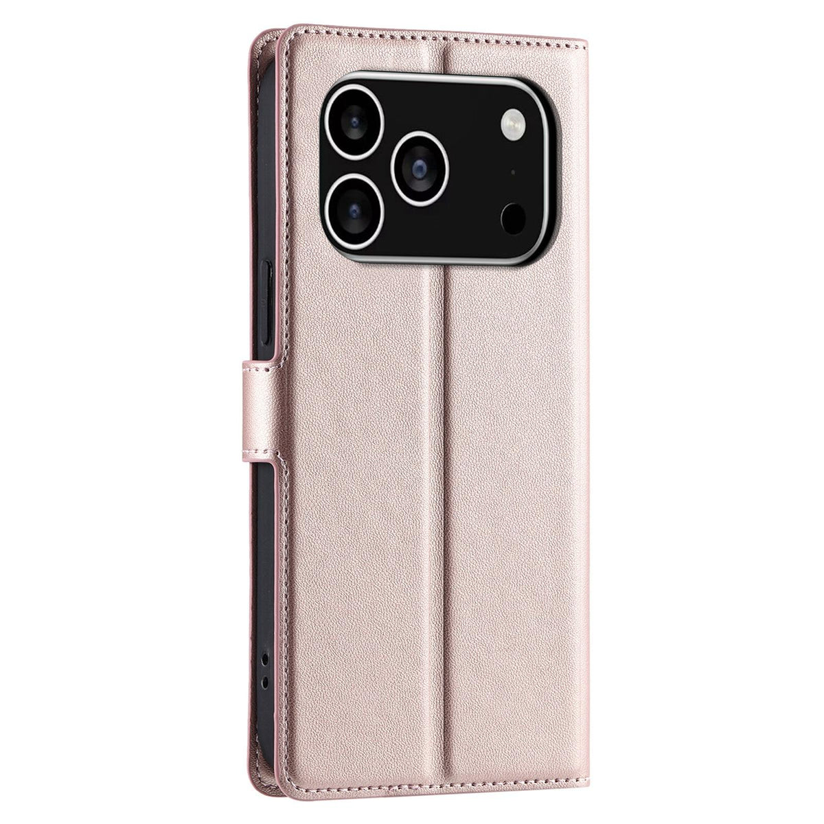 For iPhone 18 Pro Voltage Ultra-thin Dot Leather Phone Case - Rose Gold - EDA007107533B