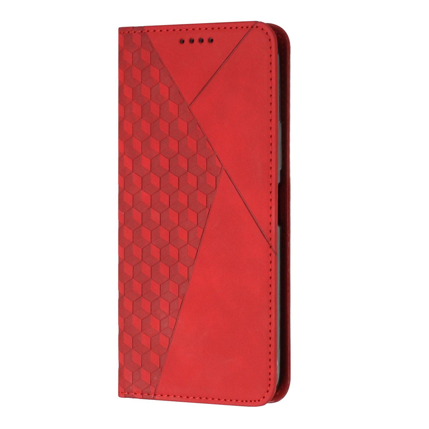 For Redmi K90 Pro Max / Poco F8 Ultra Diamond Splicing Skin Feel Magnetic Leather Phone Case(Red)