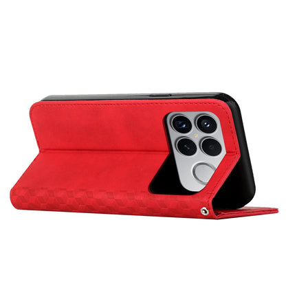 For Redmi K90 Pro Max / Poco F8 Ultra Diamond Splicing Skin Feel Magnetic Leather Phone Case(Red)