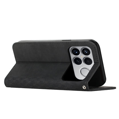 For Redmi K90 Pro Max / Poco F8 Ultra Diamond Splicing Skin Feel Magnetic Leather Phone Case(Black)