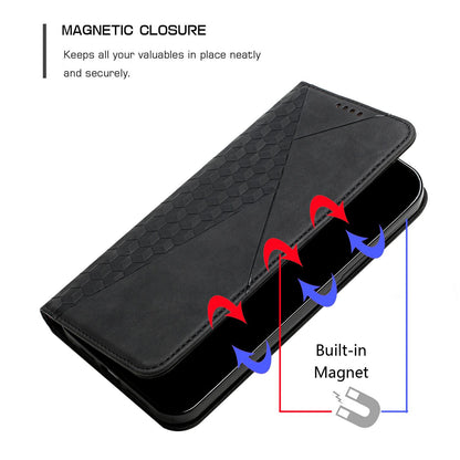 For Redmi K90 Pro Max / Poco F8 Ultra Diamond Splicing Skin Feel Magnetic Leather Phone Case(Black)