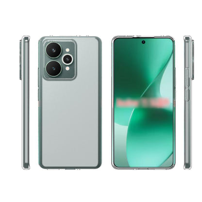 For Realme 15 5G Waterproof Texture TPU Phone Case - Transparent - EDA007172509A