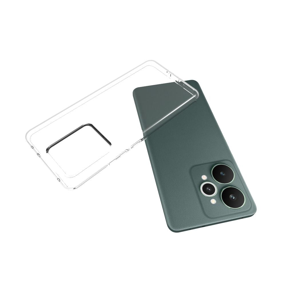 For Realme 15 5G Waterproof Texture TPU Phone Case - Transparent - EDA007172509A