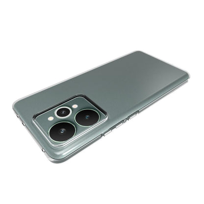 For Realme 15 5G Waterproof Texture TPU Phone Case - Transparent - EDA007172509A