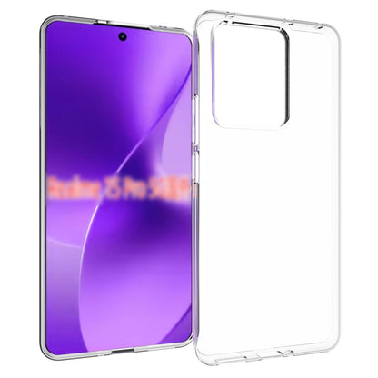 For Realme 15 Pro 5G Waterproof Texture TPU Phone Case - Transparent - EDA007172510A
