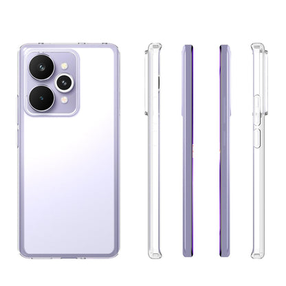 For Realme 15 Pro 5G Waterproof Texture TPU Phone Case - Transparent - EDA007172510A