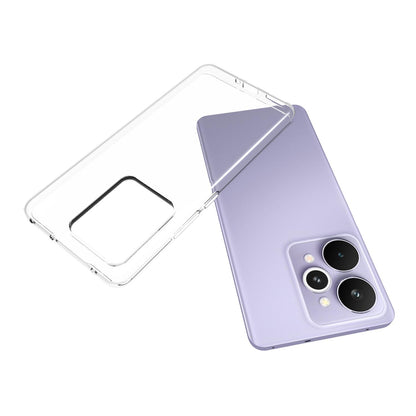 For Realme 15 Pro 5G Waterproof Texture TPU Phone Case - Transparent - EDA007172510A
