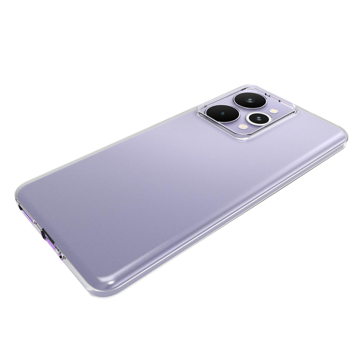 For Realme 15 Pro 5G Waterproof Texture TPU Phone Case - Transparent - EDA007172510A
