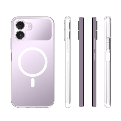 For Realme P4 Lite 4G Global Waterproof Texture TPU Phone Case(Transparent)