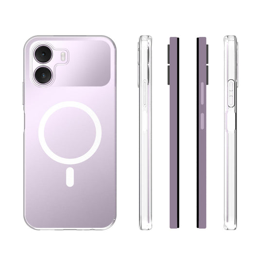 For Realme P4 Lite 4G Global Waterproof Texture TPU Phone Case(Transparent)