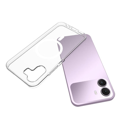 For Realme P4 Lite 4G Global Waterproof Texture TPU Phone Case(Transparent)