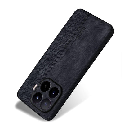 For Xiaomi 17T 5G AZNS 3D Embossed Skin Feel Phone Case(Black)