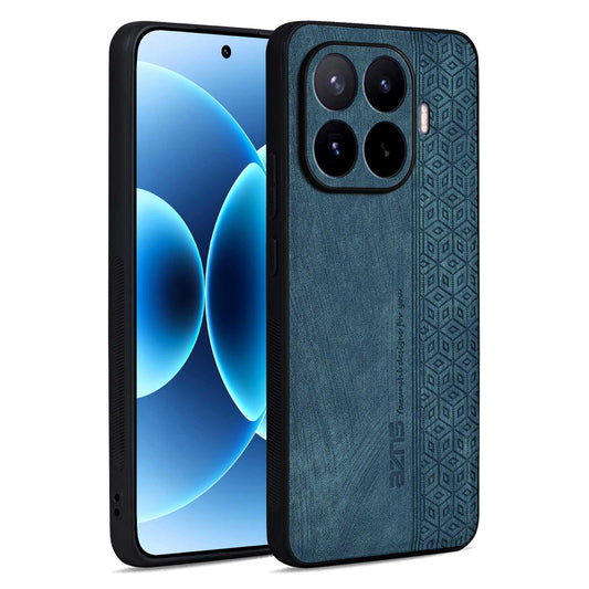 For Xiaomi 17T Pro 5G AZNS 3D Embossed Skin Feel Phone Case(Dark Green)