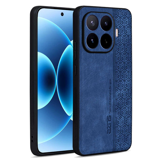 For Xiaomi 17T Pro 5G AZNS 3D Embossed Skin Feel Phone Case(Sapphire Blue)