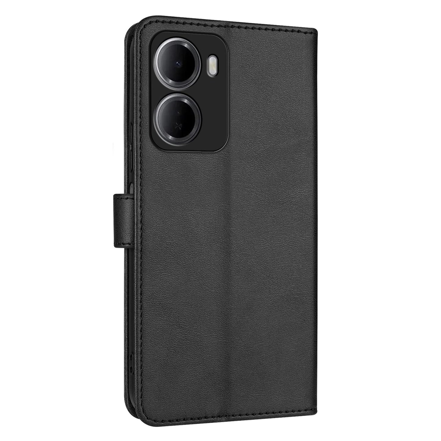 For Redmi 15a 5G/R70 5G/R70m 5G AZNS Skin Feel Calf Texture Flip Leather Phone Case(Black)