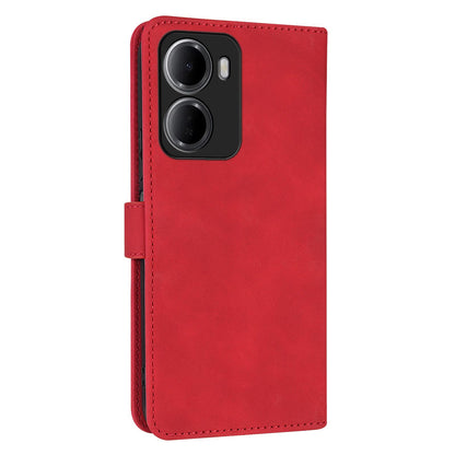 For Redmi 15a 5G/R70 5G/R70m 5G AZNS Skin Feel Calf Texture Flip Leather Phone Case(Red)