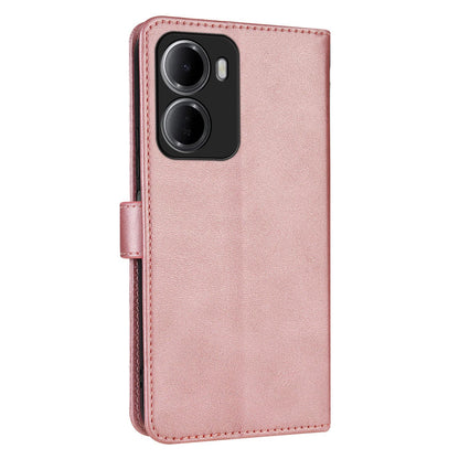 For Redmi 15a 5G/R70 5G/R70m 5G AZNS Skin Feel Calf Texture Flip Leather Phone Case(Rose Gold)
