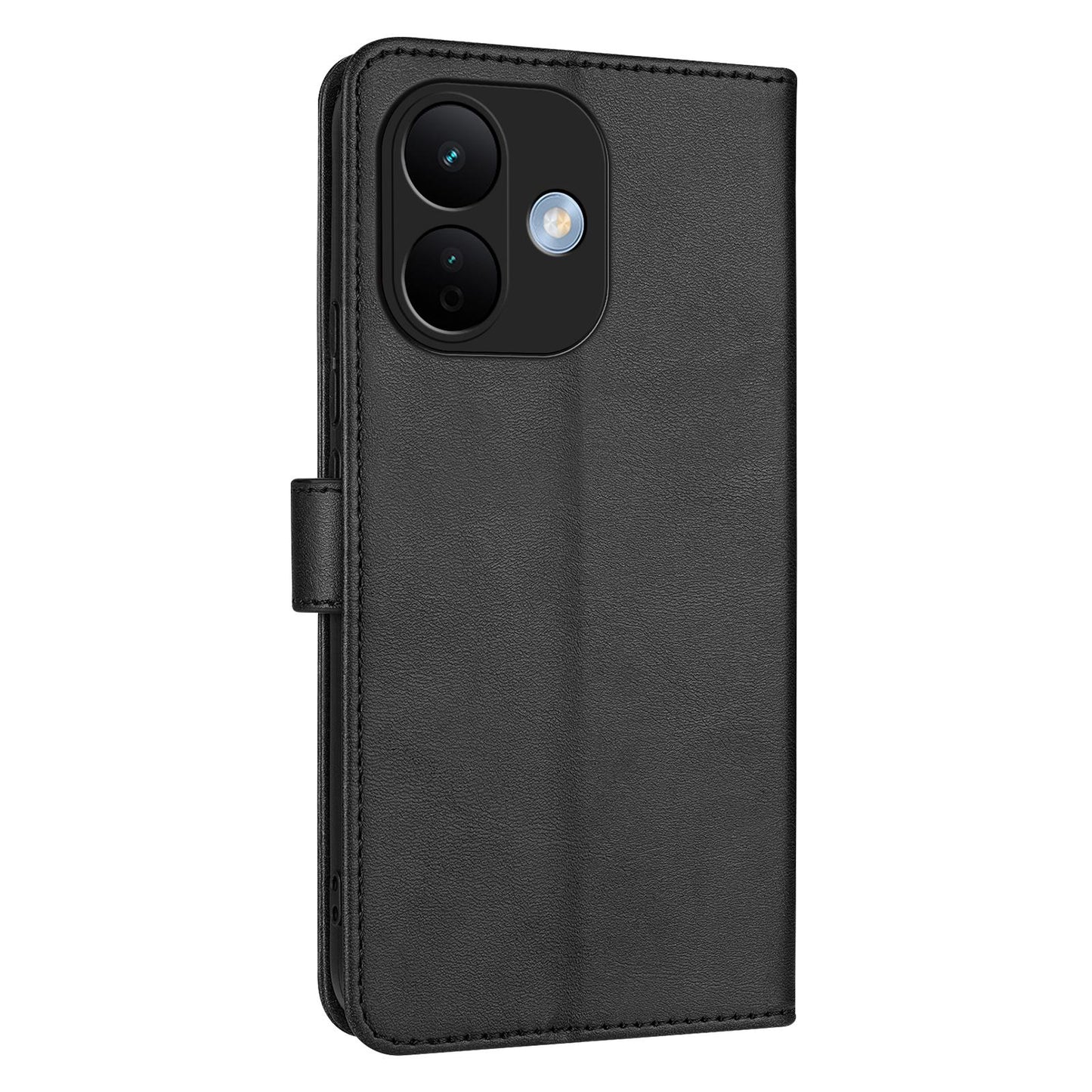 For Redmi Note 17 Pro 5G Global 163mm AZNS Skin Feel Calf Texture Flip Leather Phone Case(Black)