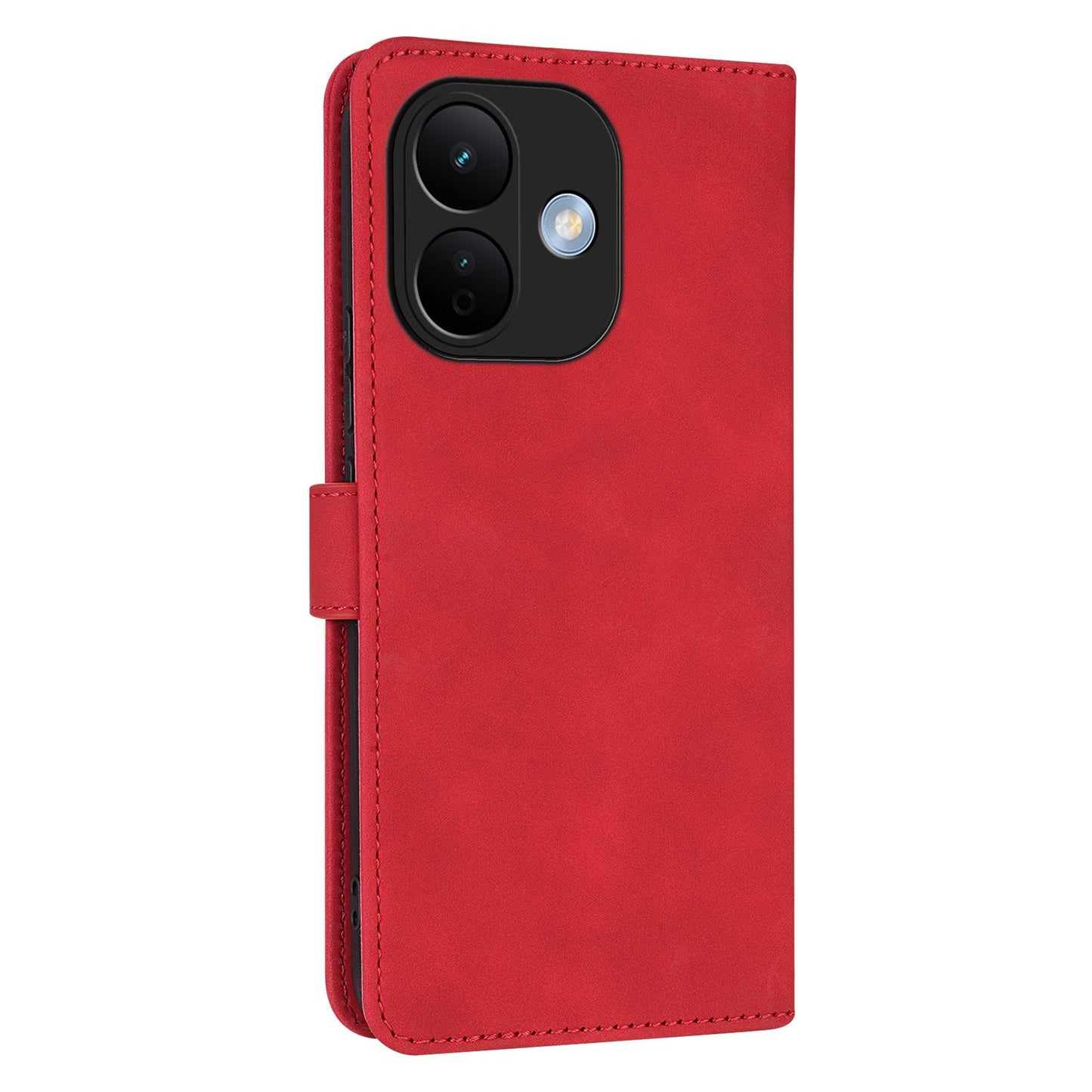 For Redmi Note 17 Pro 5G Global 163mm AZNS Skin Feel Calf Texture Flip Leather Phone Case(Red)