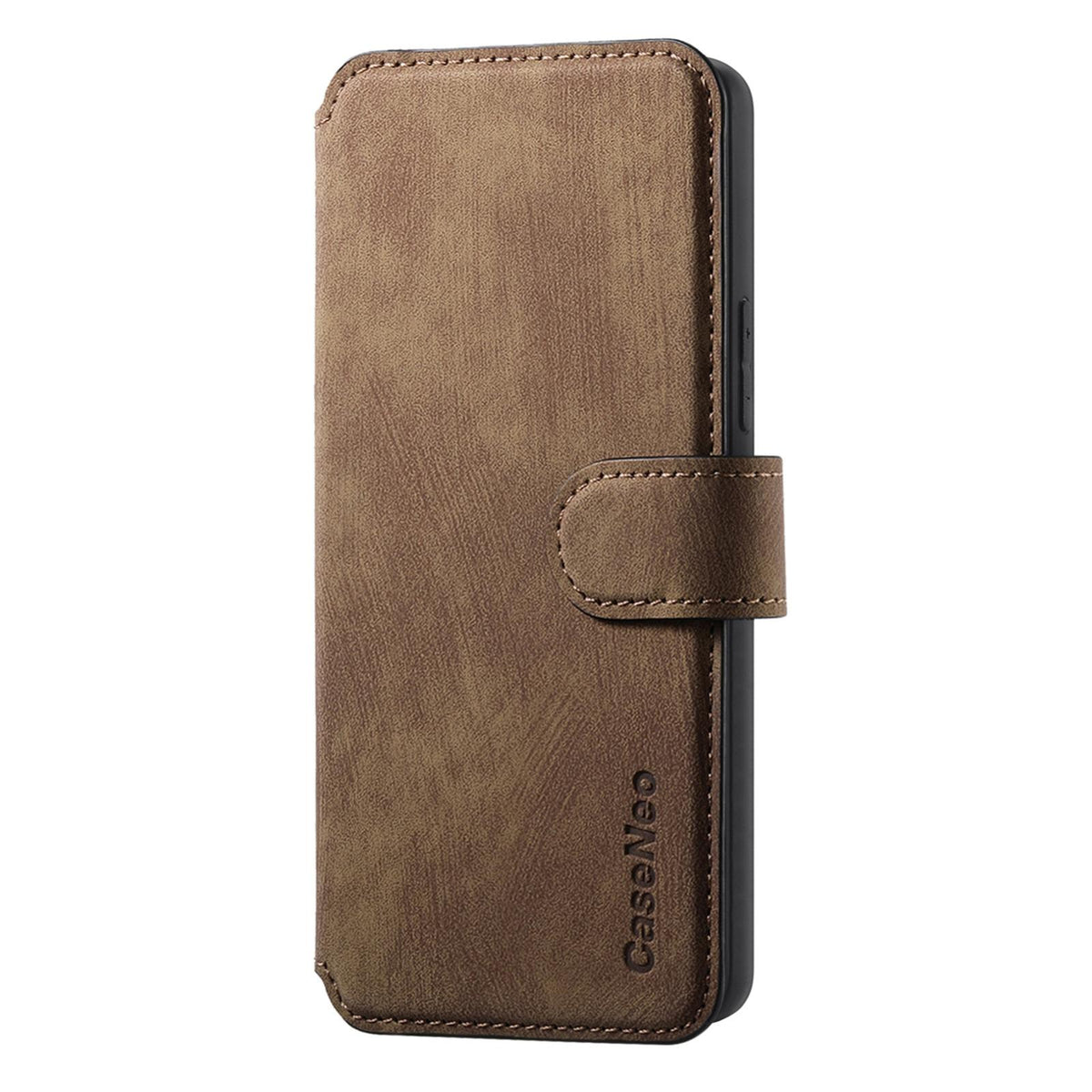 For Honor Win Turbo 5G CaseNeo MagSafe RFID Anti-theft Retro Leather Phone Case - Brown - EDA007226226B