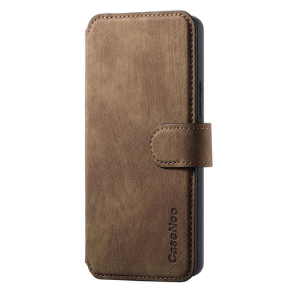 For Redmi K90 Pro Max / Poco F8 Ultra CaseNeo MagSafe RFID Anti-theft Retro Leather Phone Case(Brown)