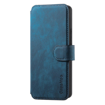 For Redmi K90 Pro Max / Poco F8 Ultra CaseNeo MagSafe RFID Anti-theft Retro Leather Phone Case(Blue)