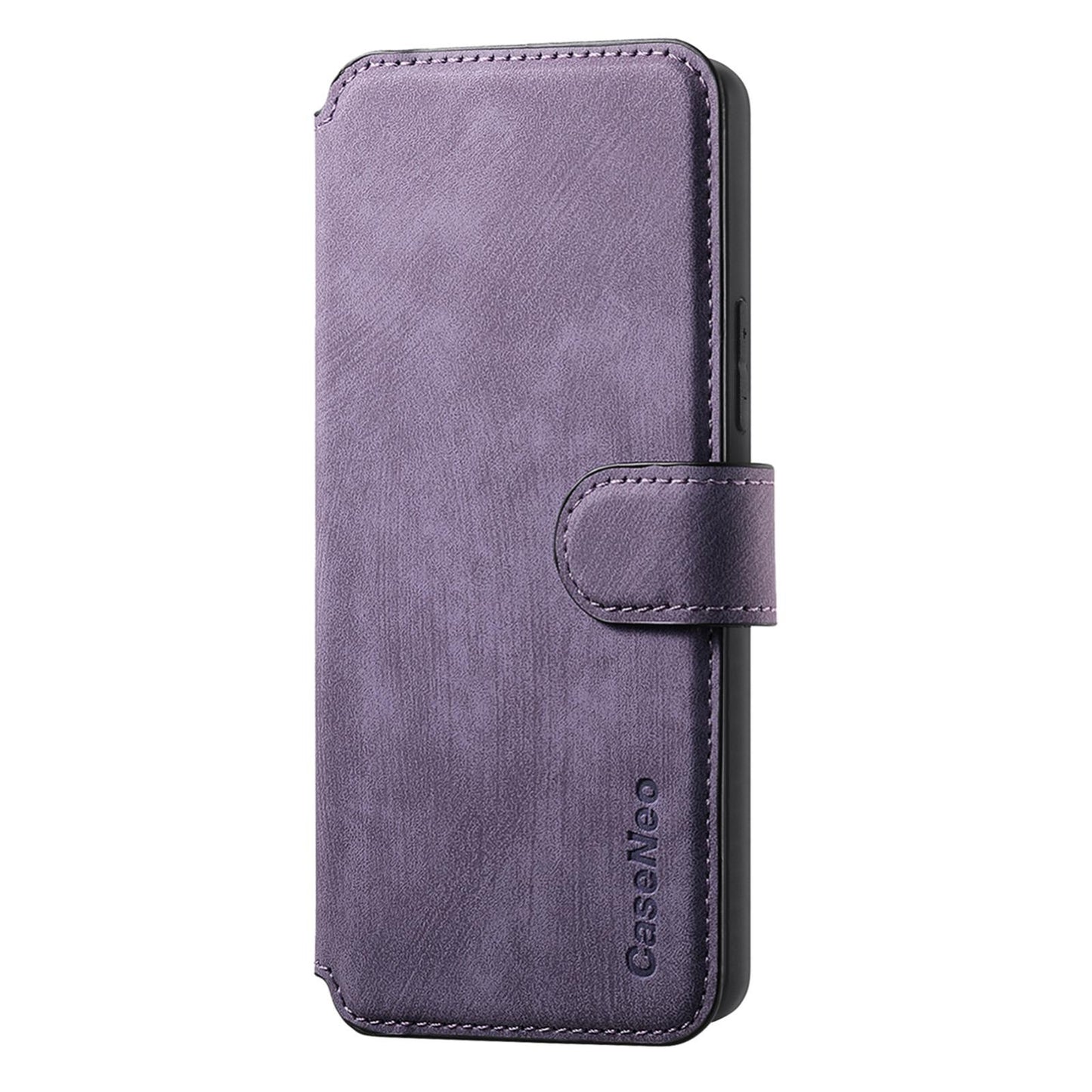 For Redmi K90 Pro Max / Poco F8 Ultra CaseNeo MagSafe RFID Anti-theft Retro Leather Phone Case(Purple)
