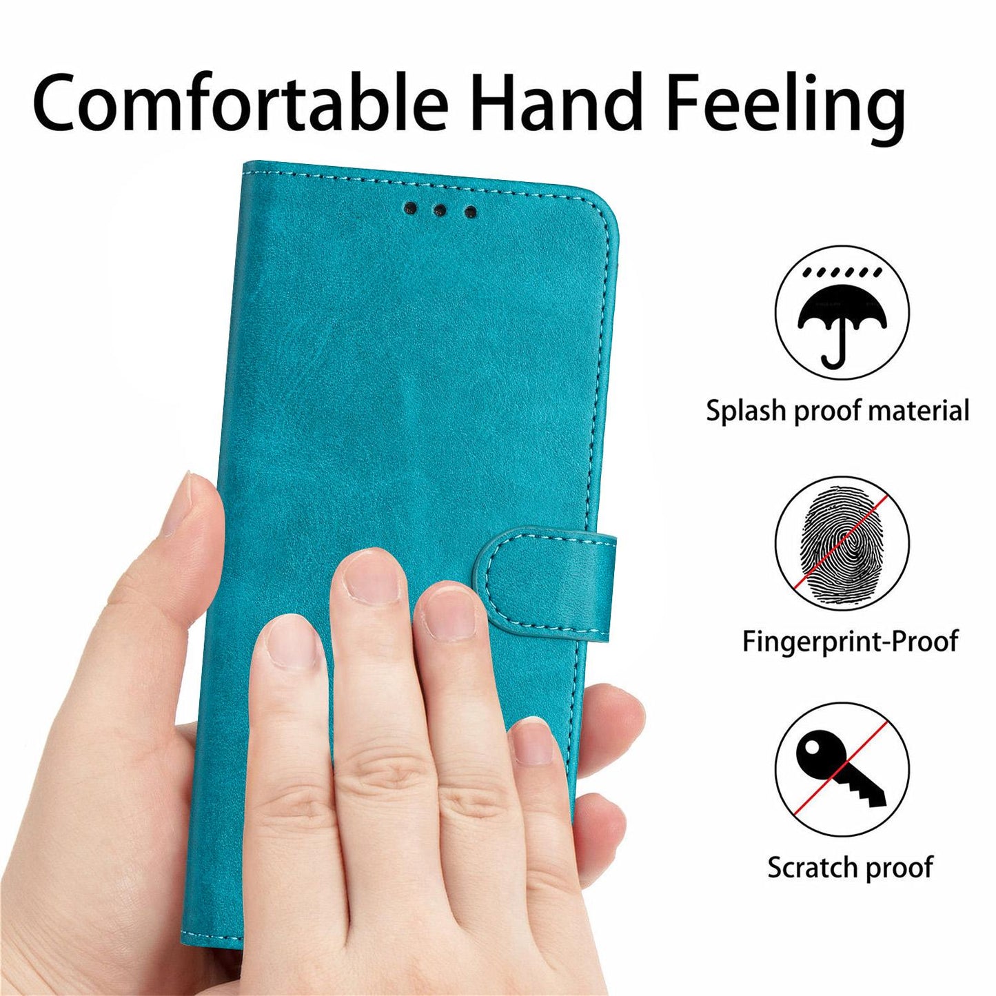 For Redmi K90 Pro Max / Poco F8 Ultra Solid Calf Texture Flip Leather Phone Case(Green)