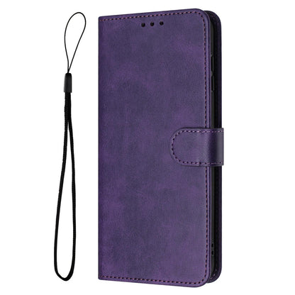 For Redmi K90 Pro Max / Poco F8 Ultra Solid Calf Texture Flip Leather Phone Case(Purple)