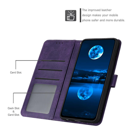 For Redmi K90 Pro Max / Poco F8 Ultra Solid Calf Texture Flip Leather Phone Case(Purple)